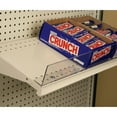 thumbnail image 1 of 3" H Acrylic Front Fence for Gondola or Wood Shelf with 1/4" Holes - Clear - 48" L, 10 Pack, 1 of 2