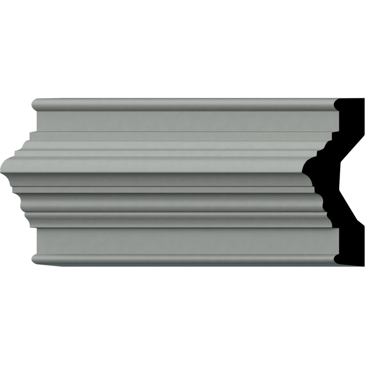 Edinburgh White High-Density Urethane Crown Moulding