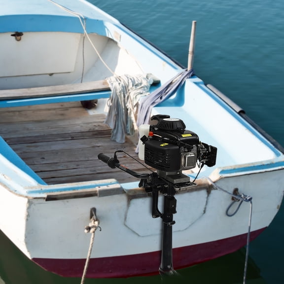 3 HP 4 Stroke Heavy Duty Outboard Motor Fishing Boat Engine Motor Trolling Motor