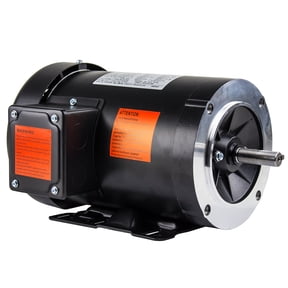 3 HP Electric Motor 3 Phase 56HC Frame 3600 RPM TEFC 208 230 / 460 Volt New