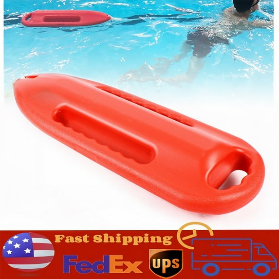 3 Handle Lifeguard Rescue Can Swimming Float Rescue Buoy for Open Water Rescue