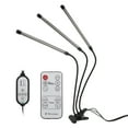 3 Head Clip Plant Light Full Spectrum Red White Warm Light 10 Level