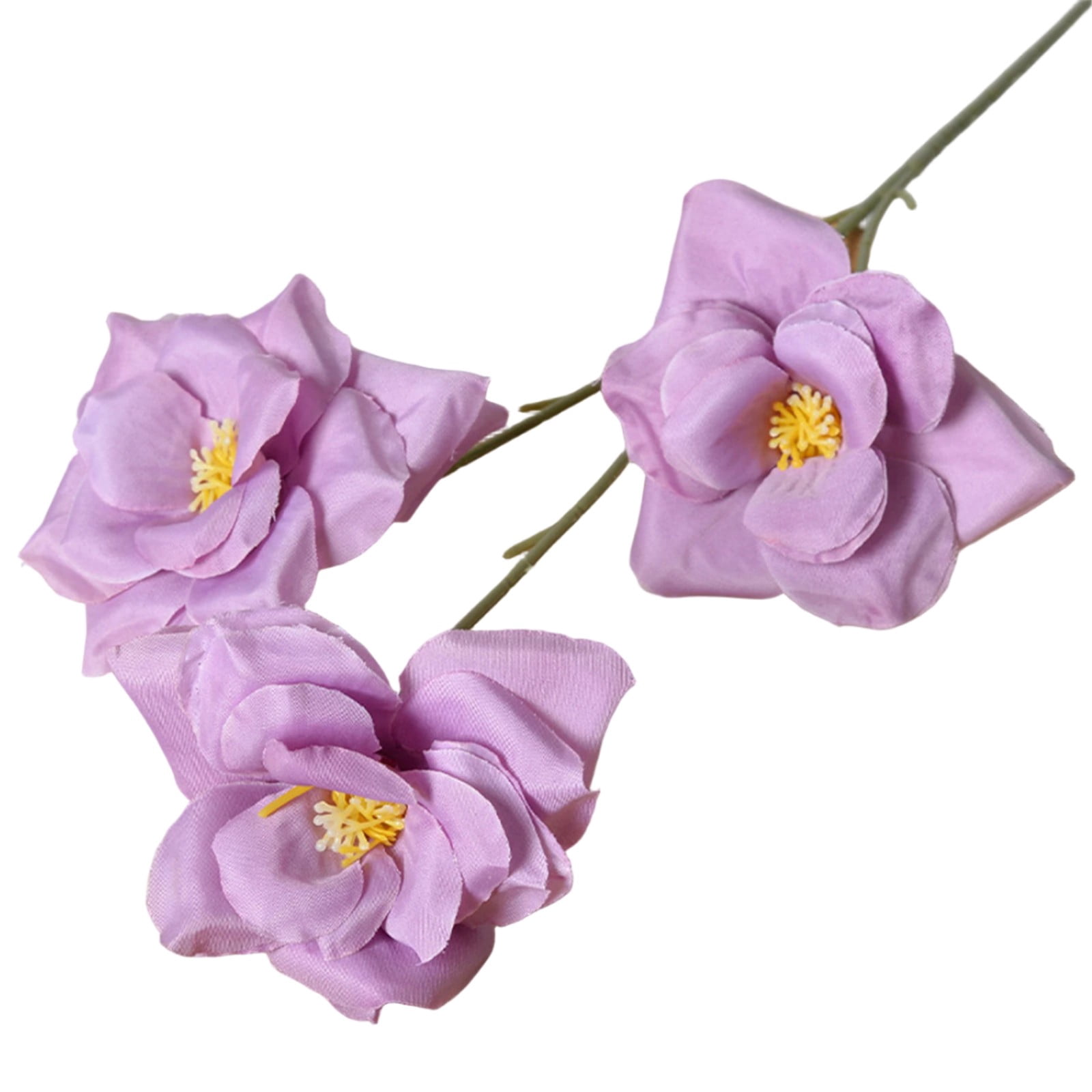 3 Head Monthly Rose Camellia Simulation Flower, Artificial Flowers for ...