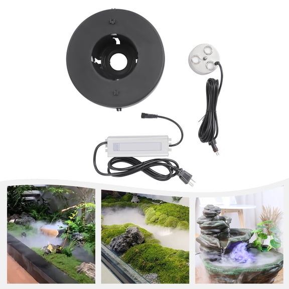 3 Head Ultrasonic Humidifier Hydroponics 900ml/H Grow Room Mist Maker Fogger
