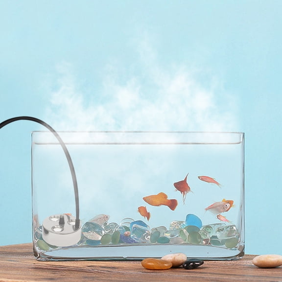 3-Head Ultrasonic Mist Maker, IP67 Protection, Fogger Water Fountain Pond Atomizer Humidifier, 110V