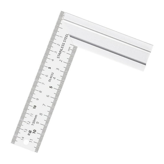 3. Heavy Duty Aluminum Base 90° Ruler With Scales For Architectural ...