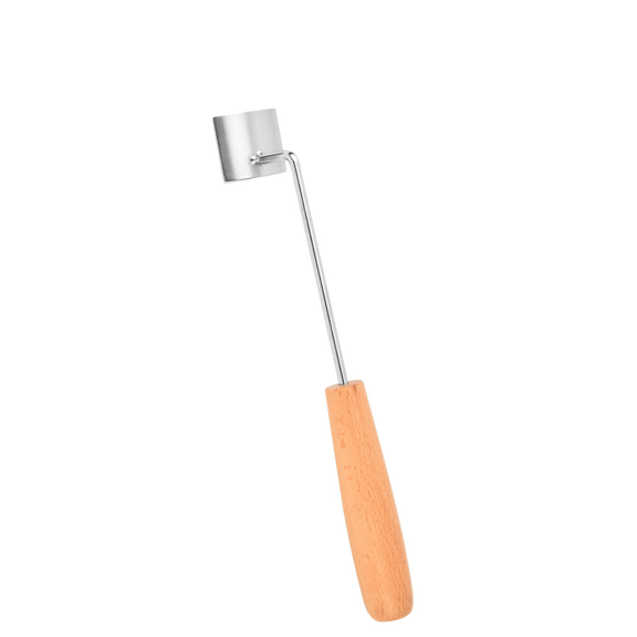 3. Heavy-Duty Corn Kernel Remover,Wooden Handle, Smooth Peeling, Dishwasher Safe for Indoor Outdoor Cooking