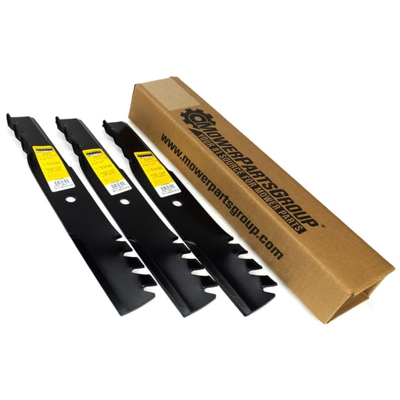 (3) Heavy Duty Mulching Blades for Simplicity, Snapper & More 48" Decks 5020843