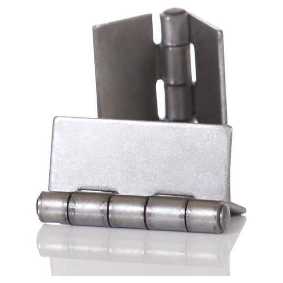 3" Heavy Duty Weldable Hinges - Steel Butt Hinge Design for Heavy Gates & Doors - Long Lasting - Corrosion & Rust Resistant - 2 Pairs