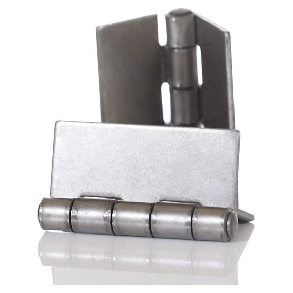 3" Heavy Duty Weldable Hinges - Steel Butt Hinge Design for Heavy Gates & Doors - Long Lasting - Corrosion & Rust Resistant - 5 pair