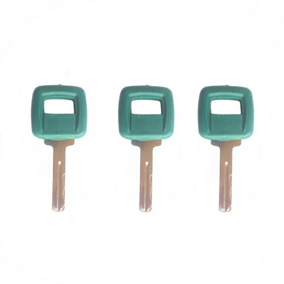 RAParts (3) Heavy Equipment Ignition Start Starter Keys Clark/Michigan Fits Volvo