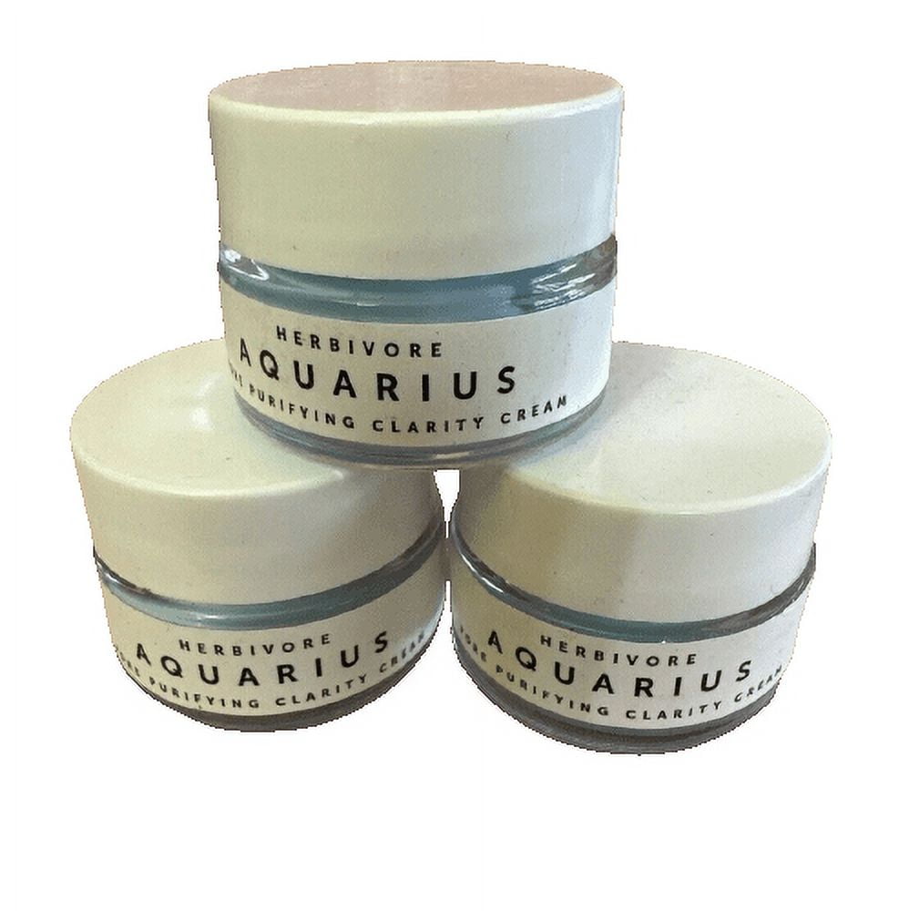 3 Herbivore Aquarius Pore Purifying Bha Cream 25 Oz/7.5ml Each