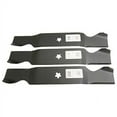 thumbnail image 1 of 3 Hi Lift Blades fit Husqvarna 532187256 54" Deck 187254 187256 MZ5424S RZ5424, 1 of 1