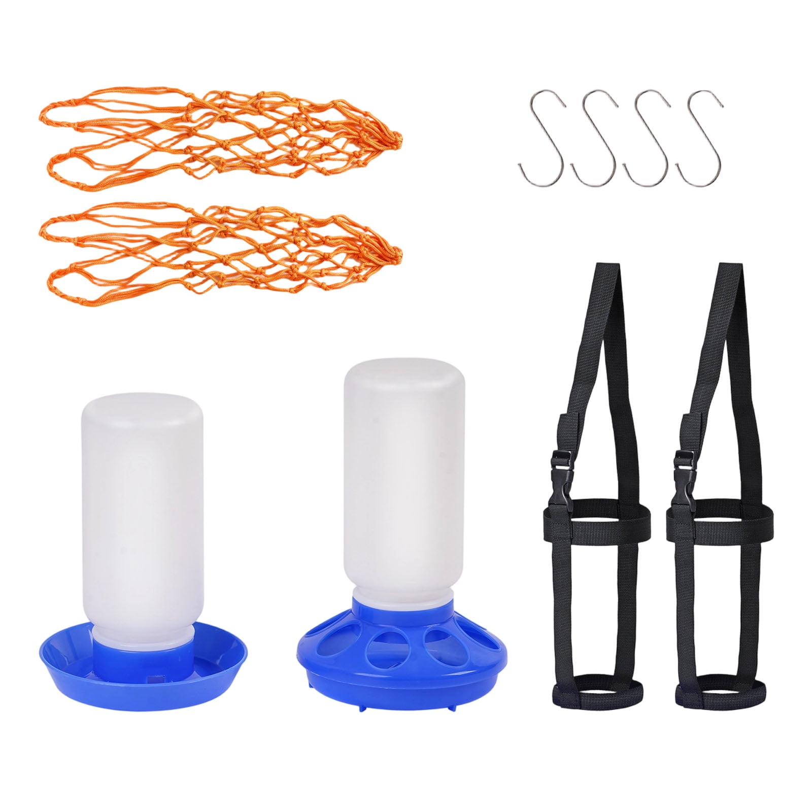 3. High-Capacity Chicken Feeder & Waterer Combo Set Spillproof Design ...