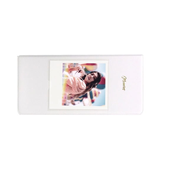 3. High-Capacity Photo Album 3.4x4.3 64 Protective Pages Lightweight Archival Book for W210/W300/W400 Film