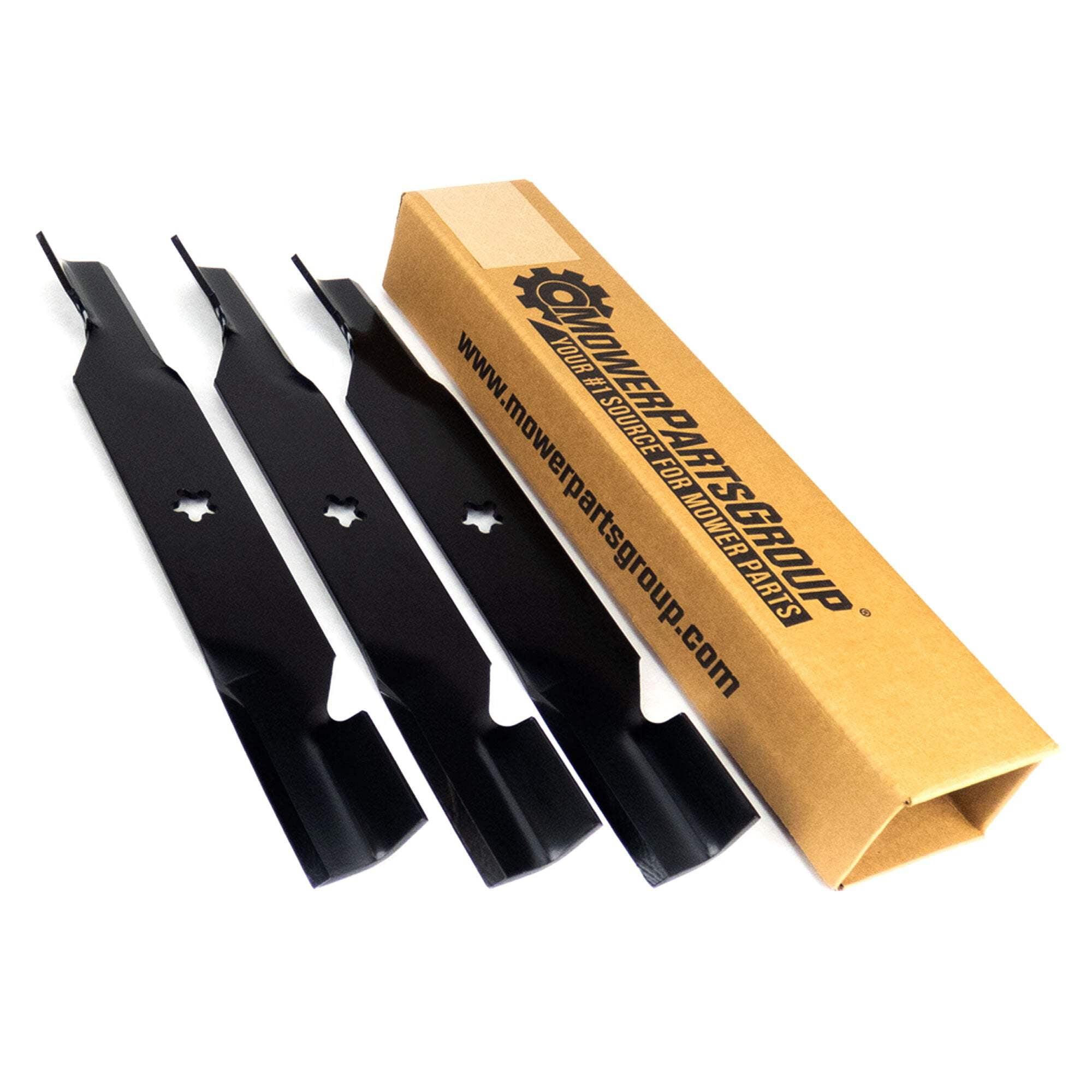 3 High Lift Blades for AYP Husqvarna 54 GTH26K54T RZ5424 187256 532187256