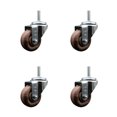 thumbnail image 1 of 3 High Temp Glass Filled Nylon Wheel Swivel 3/4 Inch Threaded Stem Caster Set, 1 of 2