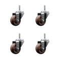 thumbnail image 1 of 3 High Temp Glass Filled Nylon Wheel Swivel 5/8 Inch Threaded Stem Caster Set, 1 of 2