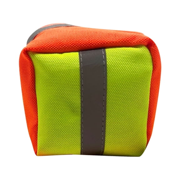 3" High-Visibility Reflective Mini Training Bean Bag, Durable Fabric Sensory Throw & Catch Prop, Compact Soft Safety Training Tool for Coordination Drills, Outdoor Activities & All-Ages Play