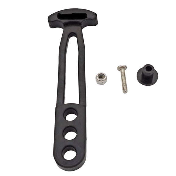3 Hole Black Rubber Pull Tie Down Straps Marine Hardware Fasteners for Boating and Yachting Applications No No No Button Jean Buttons for Buttons to Size down Buttons