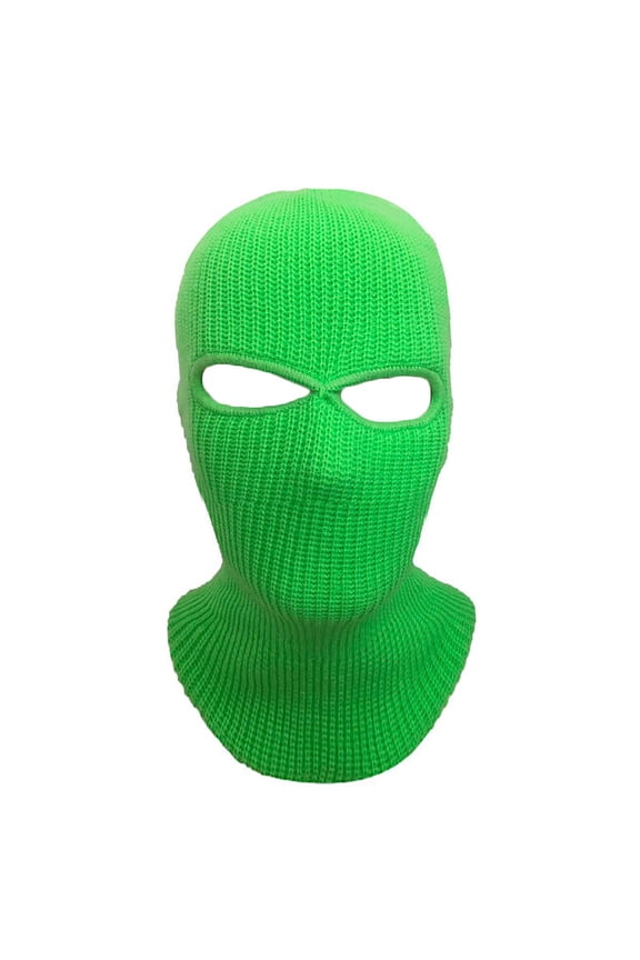 3-Hole Full Face Cover Ski Mask,Ski Face Mask Balaclava for Winter Outdoor Sports MK3-Xmas Tree One Size