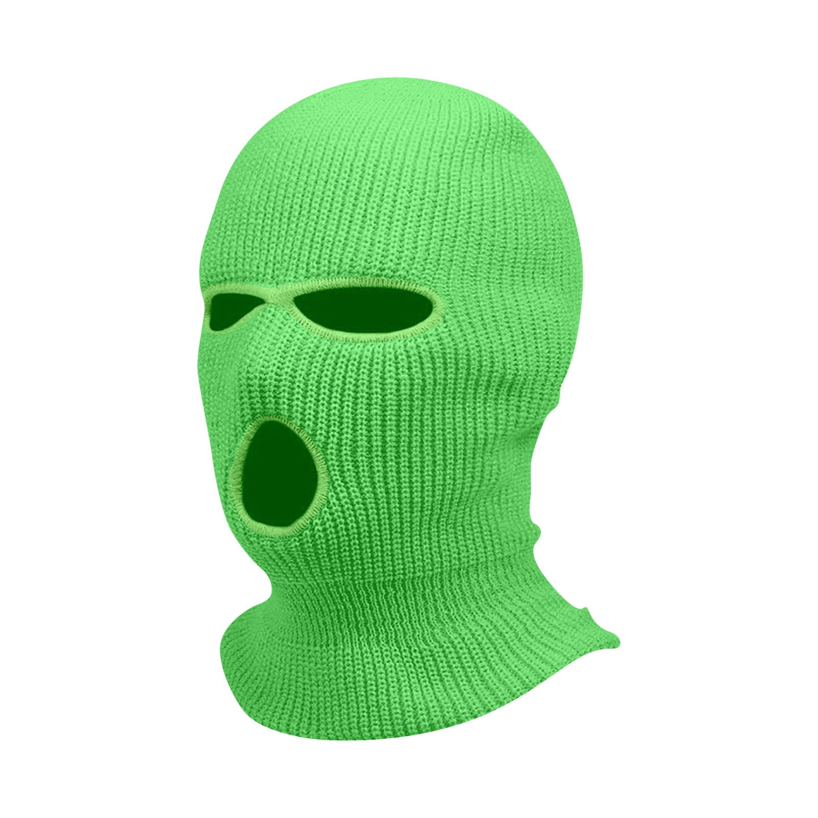 3 Hole Knitted Full Face Ski Mask Winter Balaclava Face Cover for ...