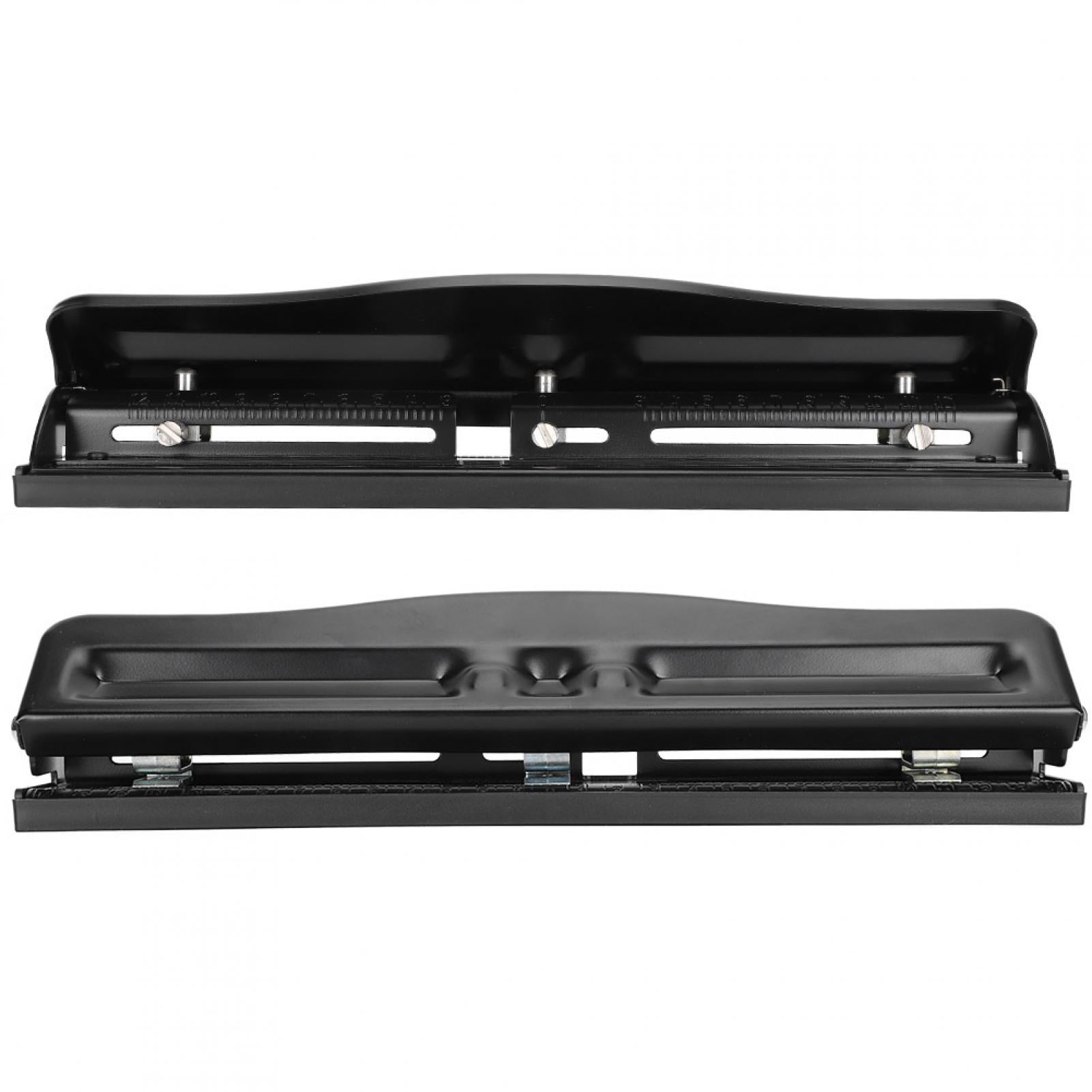 3 Hole Manual Hole Puncher, Hole Punch DIY Hole Tool 10 Sheet Capacity