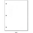 thumbnail image 1 of 3 Hole Paper 8 1/2 X 11 - 100 Papers Per Pack (White), 1 of 1