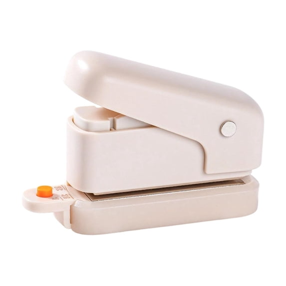 3-Hole Paper Puncher,Portable Lightweiht Small Loose-Leaf Hole Punch Machine for Office Desk Home Crafting