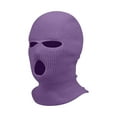 thumbnail image 1 of Unisex 3-Hole Knitted Balaclava Full Face Mask Beanie Warm Thermal Knit Hat Heavy Duty Ski Mask for Cycling Windproof, 1 of 2