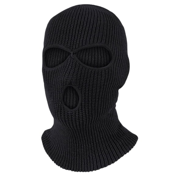 3 Hole Ski Mask Winter Warmer Full Face Balaclava Outdoor Sports Thermal Cap for Men Women
