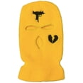 thumbnail image 1 of 3 Hole Uzi Balaclava Knitted Full Face Cover Ski Mask Winter Windproof Neck Warmer Thermal Cycling for Men Women, 1 of 6
