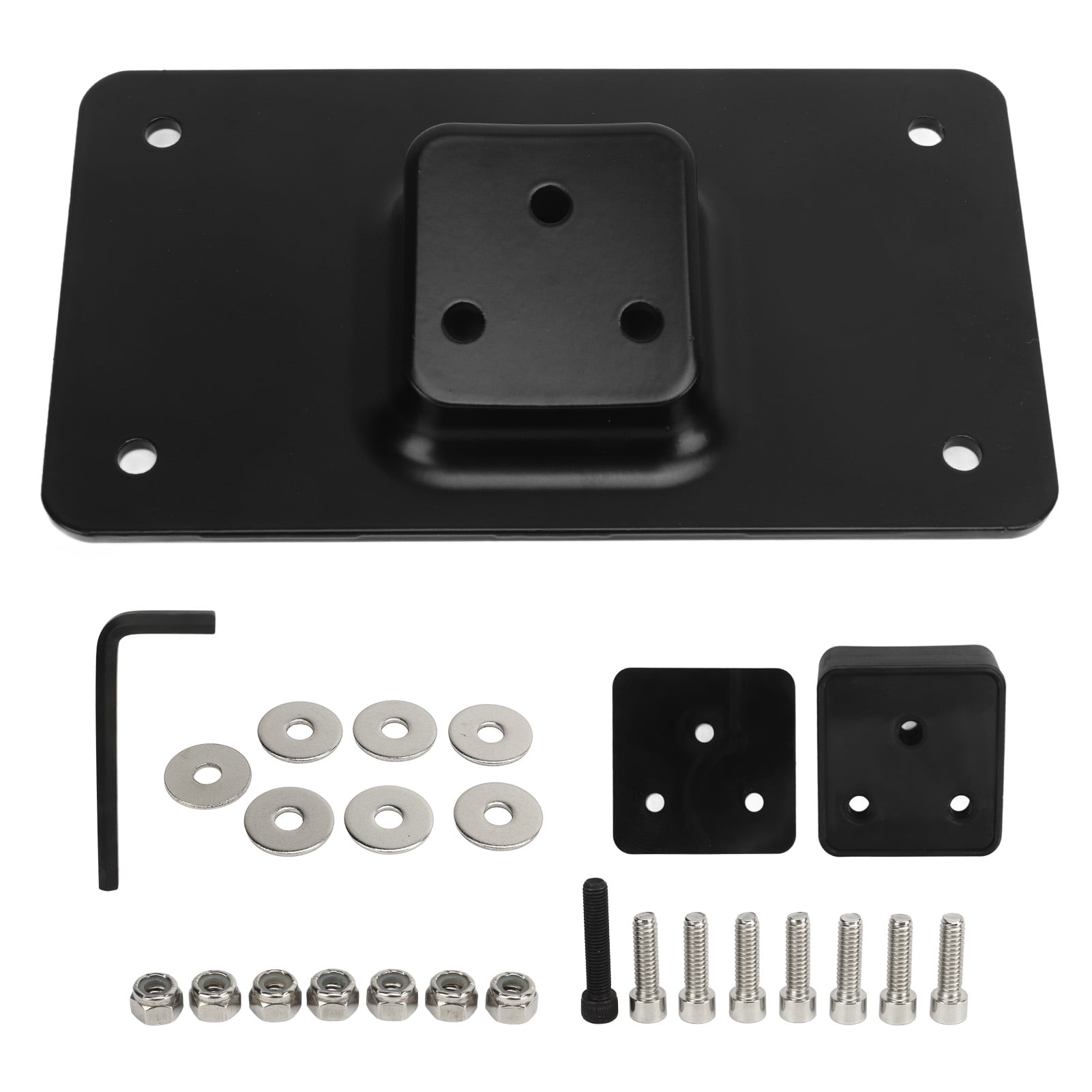 3 Holes Laydown License Plate Mount Steel License Plate Mounting 3-holes-laydown-license-plate-mount-steel-license-plate-mounting