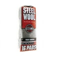 thumbnail image 1 of #3 Homax 106606-06 Rhodes American Steel Wool Pad Course #3, 16-pack, 1 of 4