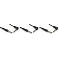 thumbnail image 1 of 3 Hosa CSS-115R 15 Foot Right Angle 1/4" TRS To 1/4" TRS Balanced Audio Cables, 1 of 2