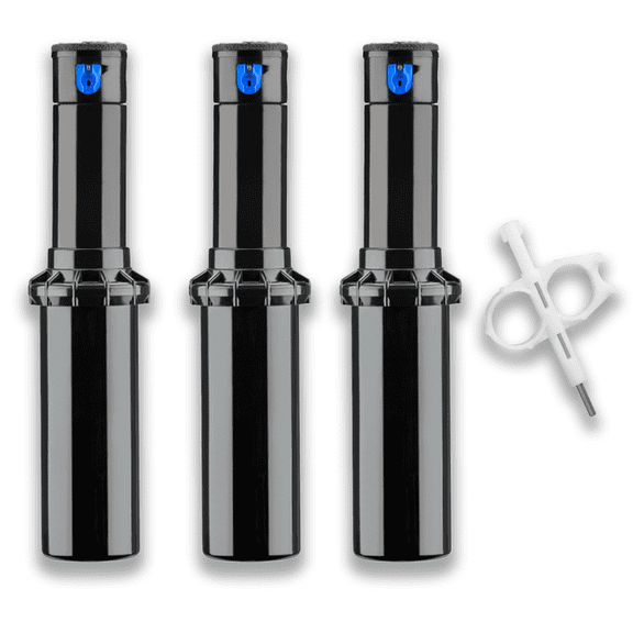 (3) Hunter PGP-04-3.0 Ultra Rotor Sprinkler 4" Pop-Up Adj 50360 Radius 17'46'