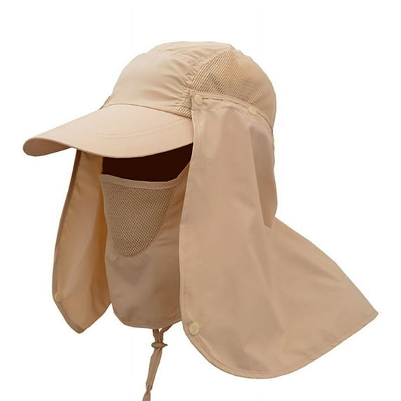 3 IN 1 Adjustable Fishing Hat Breathable Quick-drying Cool Sunscreen Neck Face Cover for Climbing Outdoor