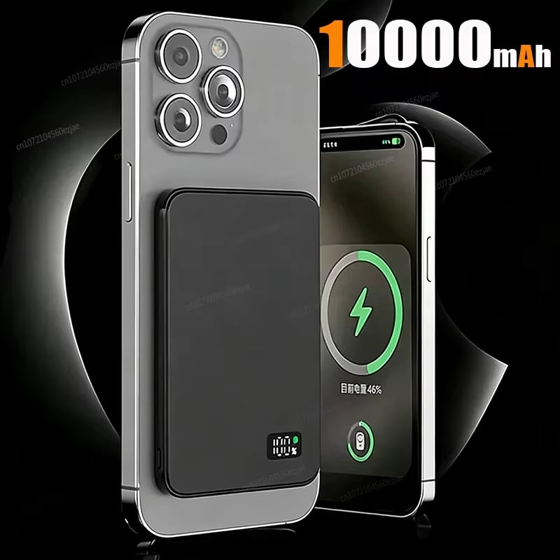 3 IN 1 Power Bank For MagSafe 50000mAh Slim Magnetic Wireless Power Bank 22.5W External Battery For iPhone Samsung 2026