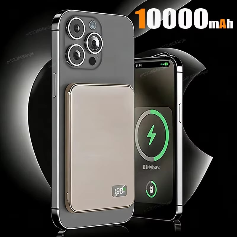3 IN 1 Power Bank For MagSafe 50000mAh Slim Magnetic Wireless Power Bank 22.5W External Battery For iPhone Samsung 2026