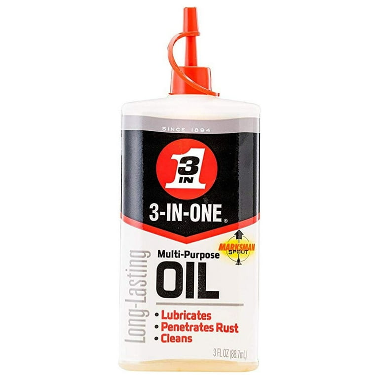 3-IN-ONE Multi-Purpose Oil, 3 OZ [12-PACK]: Industrial Lubricants