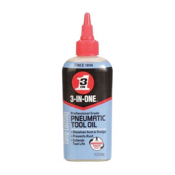 3-IN-ONE Pneumatic Tool Drip Oil, 4 Oz