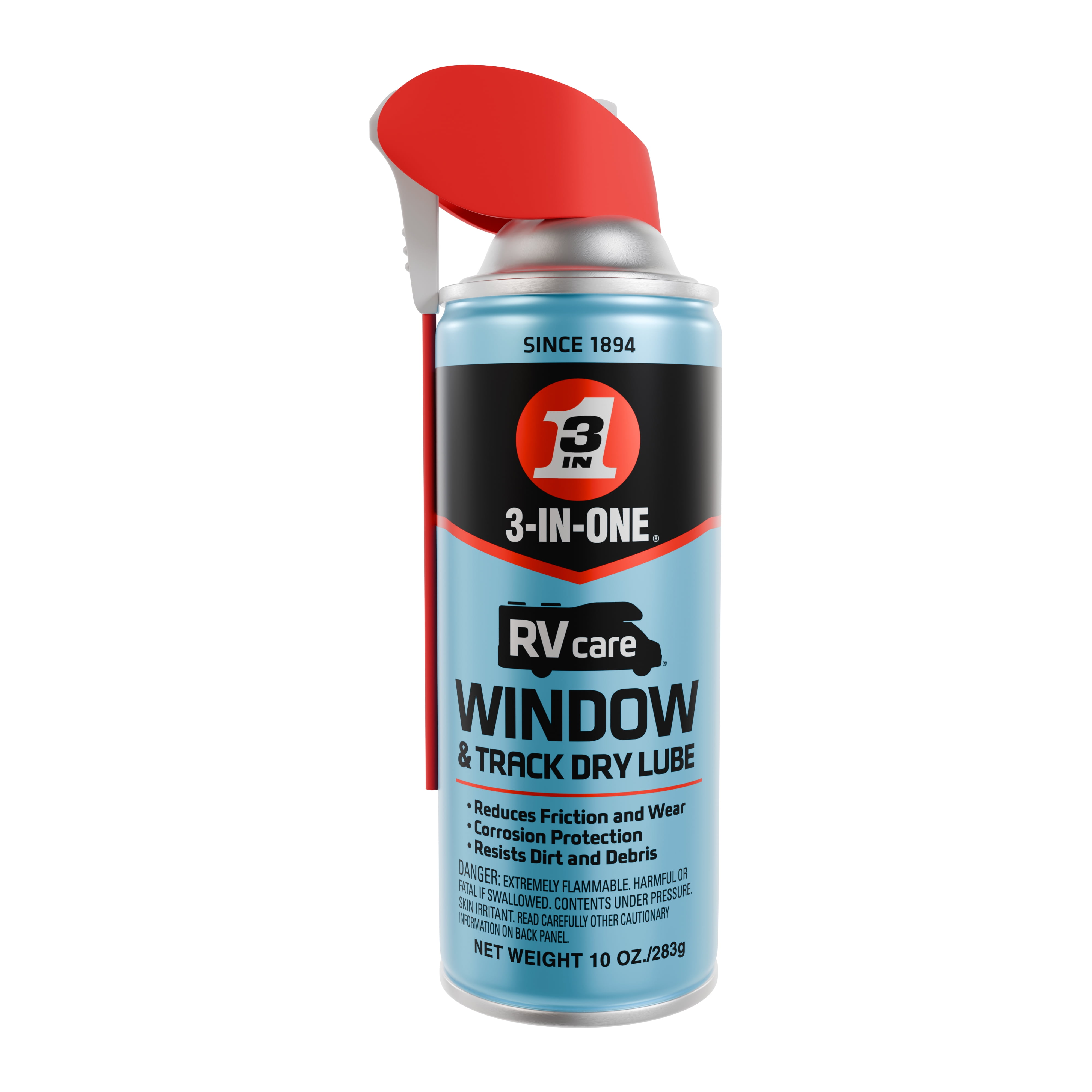 3-IN-ONE RVcare Window & Track Dry Lube size 10 oz. not for Machine & Tool Lubricants - Walmart.com 3-IN-ONE RVcare Window & Track Dry Lube size 10 oz. not for Machine & Tool Lubricants - Walmart.com