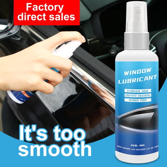 3-IN-ONE Window & Track Dry Lube Softening Lubrication Reduction Cleaning Agent 3.38 fl oz.