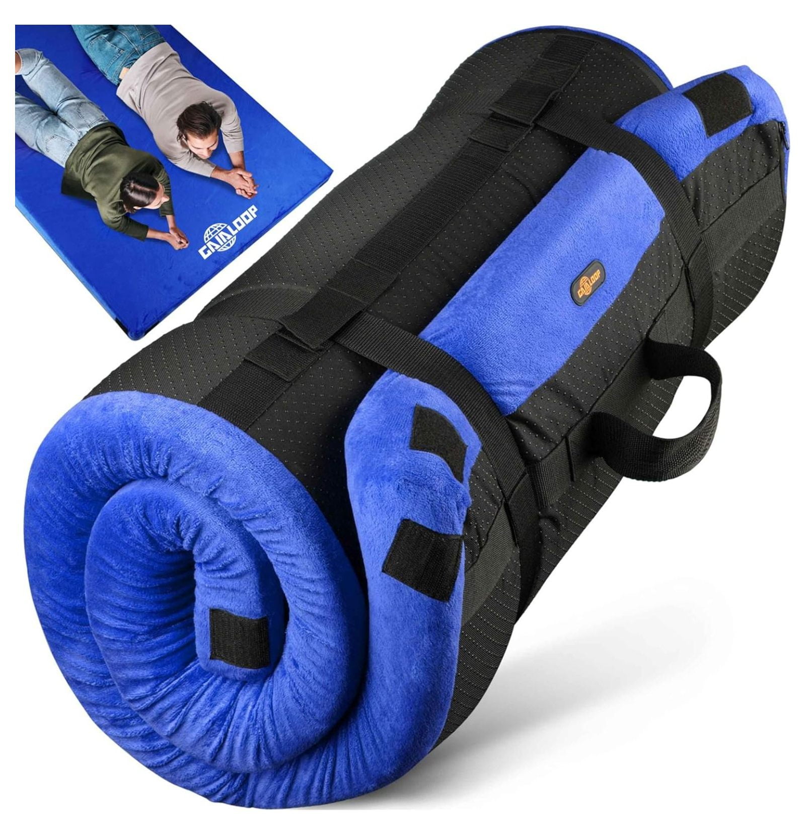 3 INCH Thick Memory Foam Camping Pad Futon Mattress Full, Portable