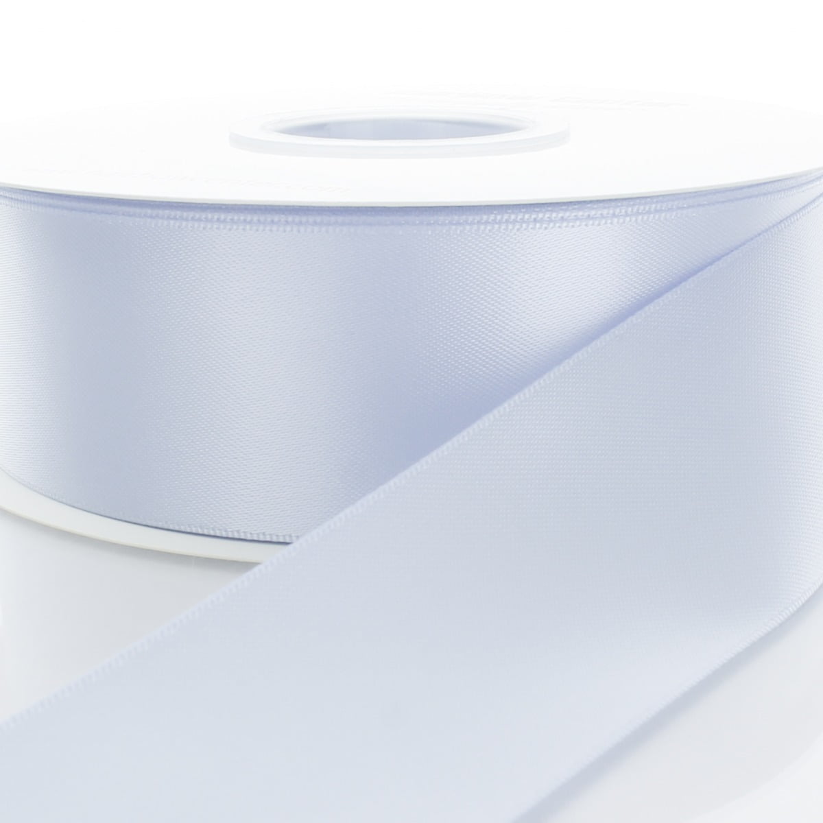 Light Blue Wired Double Face Satin Ribbon, 25 yards-WDFS-LB