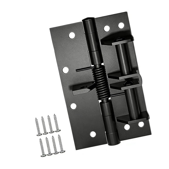 3 In 1 Adjustable Auto Closing Spring Hinge Strong Stainless Steel with Quiet Mechanism Easy to Use for Cabinet Door