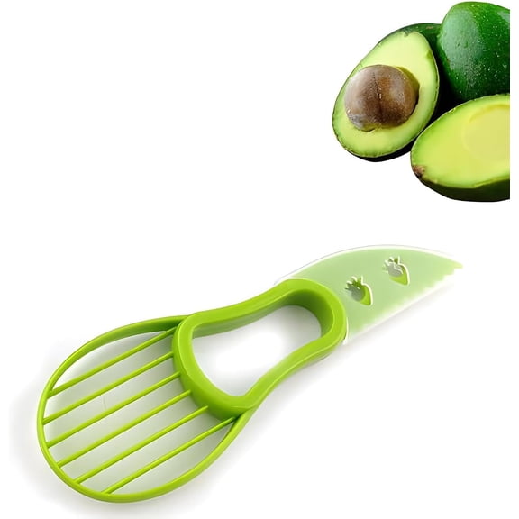 3 In 1 Avocado Peeler Slicer Tool - Avocado Slicer - Avocado Cutter and Scooper for Fruits & Vegetable - Avocado Pitter