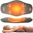 thumbnail image 1 of Morfone Back Massager with Heat and Vibration, Ergonomic Lumbar Support Pillow for Lower Back Relaxation, Deep Tissue Massager for Bed, Chair, Office, Home Use, 1 of 9