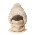 thumbnail image 1 of 3 In 1 Beanie Hat With Scarf And Mask Warm Scrub Caps Women Womens Scarves Wool Face Masks Beige, 1 of 9
