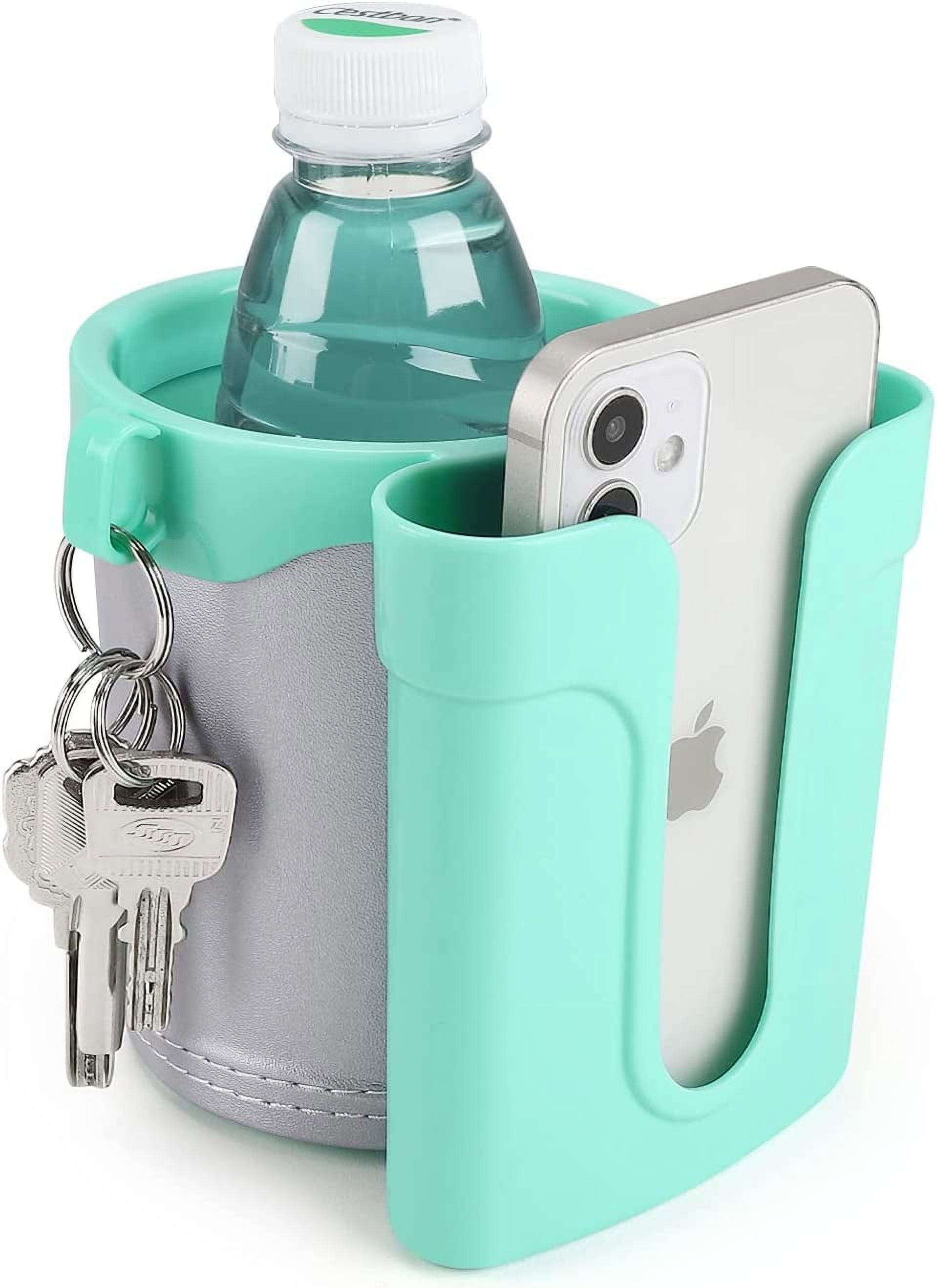3In1 Bike Cup Holder With Cell Phone Keys Holder, Bike Water Bottle